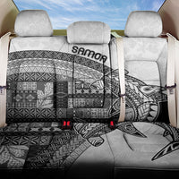 Samoa Mamanu Siapo Classic Black Back Car Seat Cover Tatau Malie LT7 One Size Black - Polynesian Pride