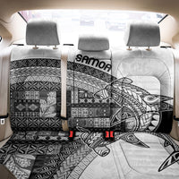 Samoa Mamanu Siapo Classic Black Back Car Seat Cover Tatau Malie LT7 - Polynesian Pride