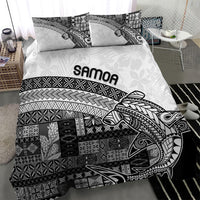 Samoa Mamanu Siapo Classic Black Bedding Set Tatau Malie LT7 - Polynesian Pride