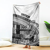 Samoa Mamanu Siapo Classic Black Blanket Tatau Malie LT7 - Polynesian Pride
