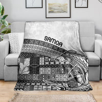 Samoa Mamanu Siapo Classic Black Blanket Tatau Malie LT7 - Polynesian Pride