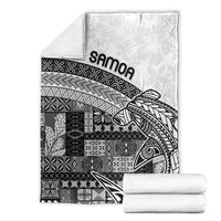 Samoa Mamanu Siapo Classic Black Blanket Tatau Malie LT7 - Polynesian Pride
