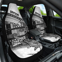 Samoa Mamanu Siapo Classic Black Car Seat Cover Tatau Malie LT7 One Size Black - Polynesian Pride