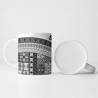 Samoa Mamanu Siapo Classic Black Ceramic Mug Tatau Malie LT7 - Polynesian Pride