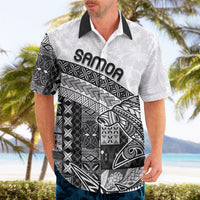 Samoa Mamanu Siapo Classic Black Hawaiian Shirt Tatau Malie LT7 - Polynesian Pride