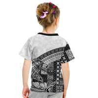 Samoa Mamanu Siapo Classic Black Kid T Shirt Tatau Malie LT7 - Polynesian Pride
