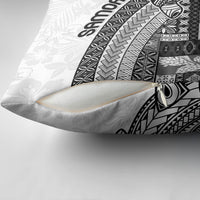 Samoa Mamanu Siapo Classic Black Pillow Cover Tatau Malie LT7 - Polynesian Pride