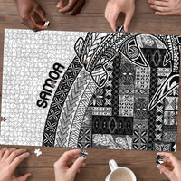 Samoa Mamanu Siapo Classic Black Puzzle Tatau Malie LT7 - Polynesian Pride