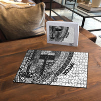 Samoa Mamanu Siapo Classic Black Puzzle Tatau Malie LT7 - Polynesian Pride
