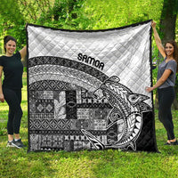 Samoa Mamanu Siapo Classic Black Quilt Tatau Malie LT7 - Polynesian Pride