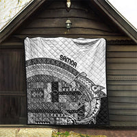 Samoa Mamanu Siapo Classic Black Quilt Tatau Malie LT7 - Polynesian Pride