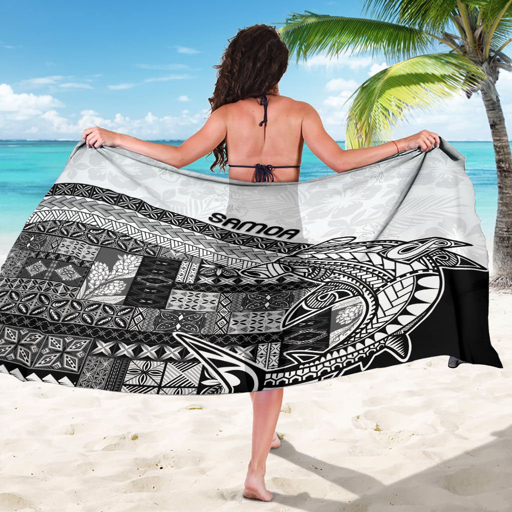 Samoa Mamanu Siapo Classic Black Sarong Tatau Malie LT7 - Polynesian Pride