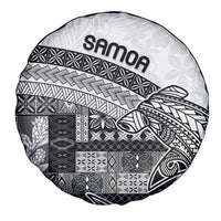 Samoa Mamanu Siapo Classic Black Spare Tire Cover Tatau Malie LT7 - Polynesian Pride