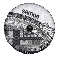 Samoa Mamanu Siapo Classic Black Spare Tire Cover Tatau Malie LT7 - Polynesian Pride