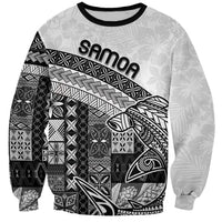 Samoa Mamanu Siapo Classic Black Sweatshirt Tatau Malie LT7 Unisex Black - Polynesian Pride
