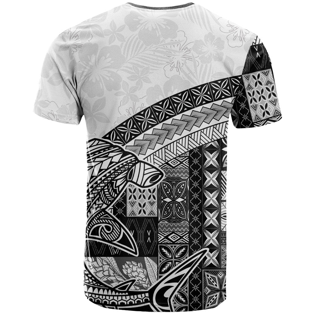 Samoa Mamanu Siapo Classic Black T Shirt Tatau Malie LT7 - Polynesian Pride