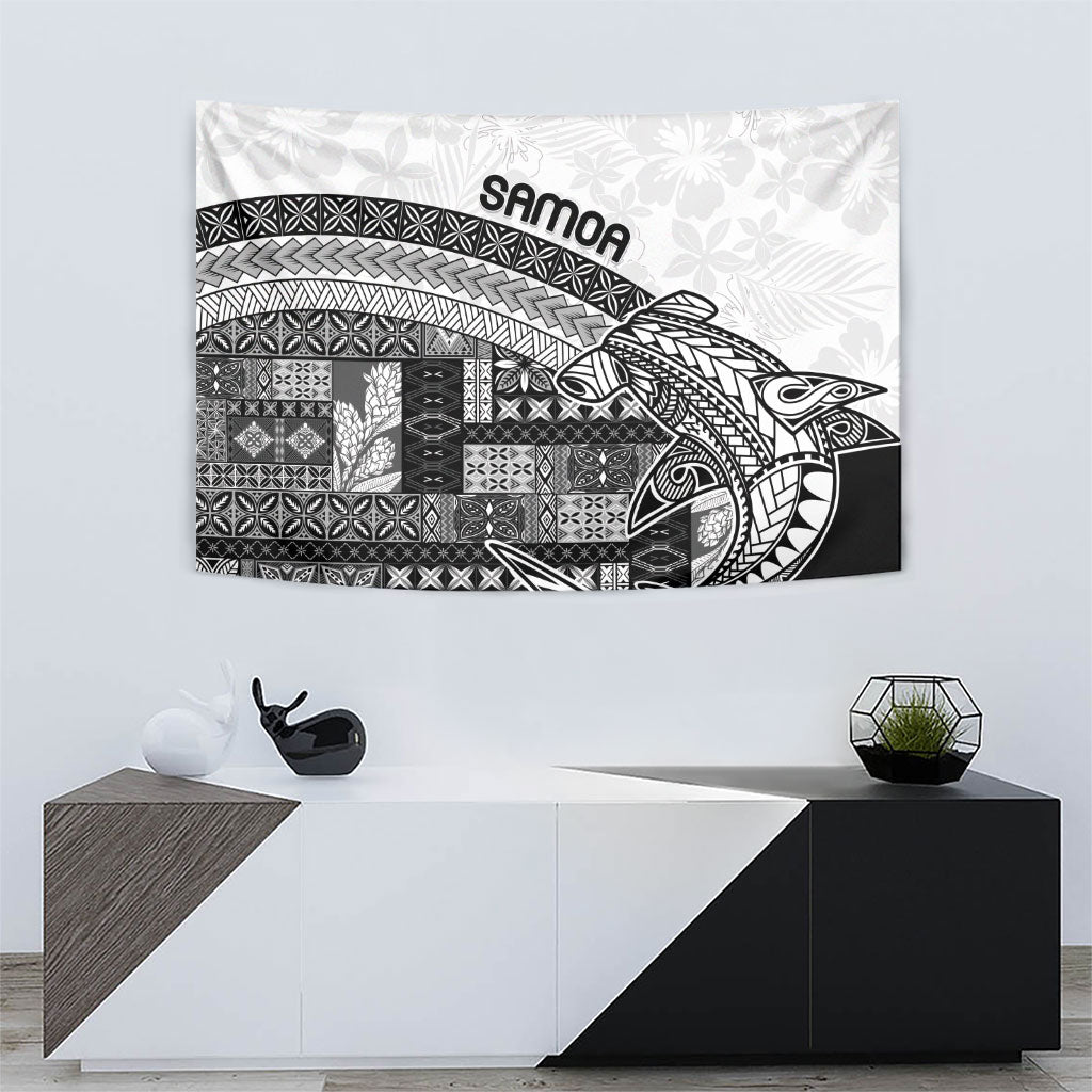 Samoa Mamanu Siapo Classic Black Tapestry Tatau Malie LT7 - Polynesian Pride