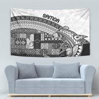 Samoa Mamanu Siapo Classic Black Tapestry Tatau Malie LT7 - Polynesian Pride