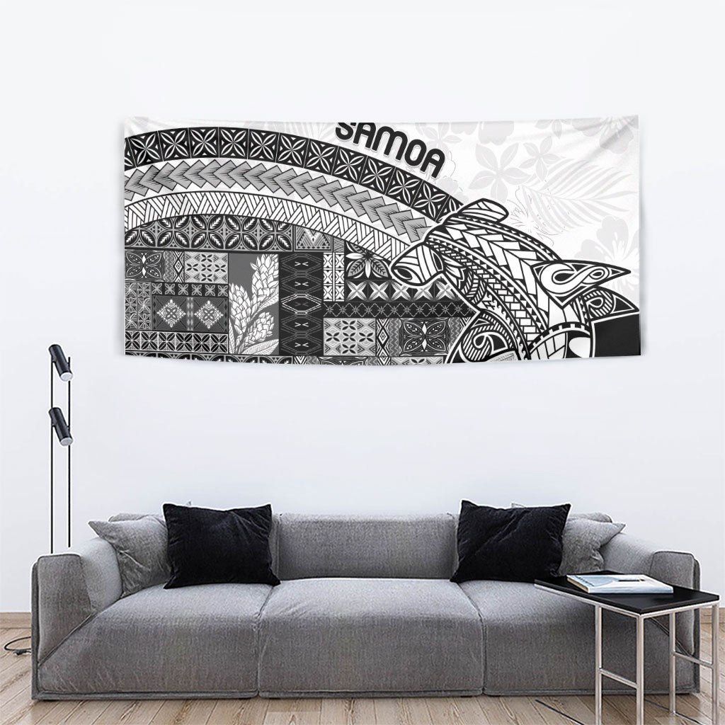 Samoa Mamanu Siapo Classic Black Tapestry Tatau Malie LT7 - Polynesian Pride