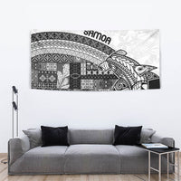 Samoa Mamanu Siapo Classic Black Tapestry Tatau Malie LT7 - Polynesian Pride
