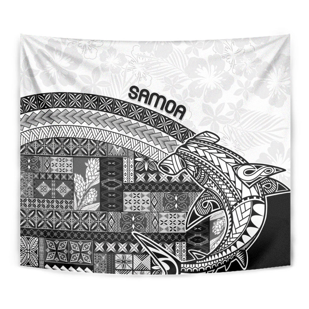 Samoa Mamanu Siapo Classic Black Tapestry Tatau Malie LT7 - Polynesian Pride