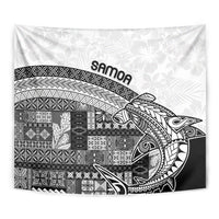 Samoa Mamanu Siapo Classic Black Tapestry Tatau Malie LT7 - Polynesian Pride