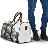 Samoa Mamanu Siapo Classic Black Travel Bag Tatau Malie LT7 - Polynesian Pride