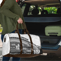 Samoa Mamanu Siapo Classic Black Travel Bag Tatau Malie LT7 - Polynesian Pride