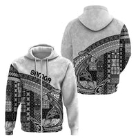 Samoa Mamanu Siapo Classic Black Zip Hoodie Tatau Malie LT7 - Polynesian Pride