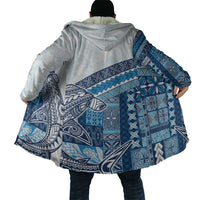 Samoa Mamanu Siapo Royal Blue Cloak Tatau Malie LT7 - Polynesian Pride