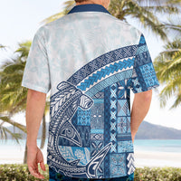 Samoa Mamanu Siapo Royal Blue Hawaiian Shirt Tatau Malie LT7 - Polynesian Pride