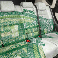 Samoa Mamanu Siapo Forest Green Back Car Seat Cover Tatau Malie LT7 - Polynesian Pride
