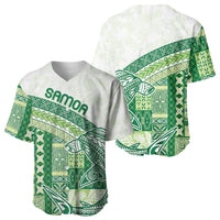 Samoa Mamanu Siapo Forest Green Baseball Jersey Tatau Malie LT7 - Polynesian Pride