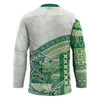 Samoa Mamanu Siapo Forest Green Hockey Jersey Tatau Malie LT7 - Polynesian Pride