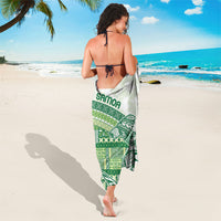 Samoa Mamanu Siapo Forest Green Sarong Tatau Malie LT7 - Polynesian Pride