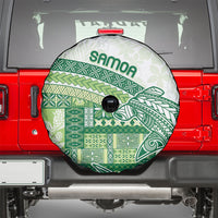 Samoa Mamanu Siapo Forest Green Spare Tire Cover Tatau Malie LT7 - Polynesian Pride