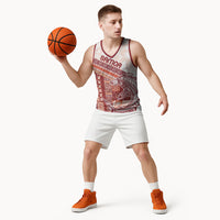 Samoa Mamanu Siapo Crimson Basketball Jersey Tatau Malie LT7 - Polynesian Pride