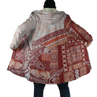Samoa Mamanu Siapo Crimson Cloak Tatau Malie LT7 - Polynesian Pride