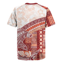 Samoa Mamanu Siapo Crimson Rugby Jersey Tatau Malie LT7 - Polynesian Pride