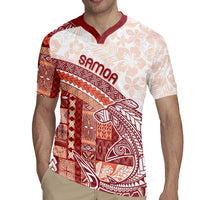 Samoa Mamanu Siapo Crimson Rugby Jersey Tatau Malie LT7 - Polynesian Pride