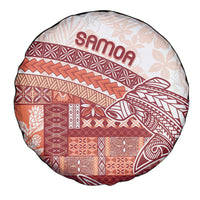Samoa Mamanu Siapo Crimson Spare Tire Cover Tatau Malie LT7 - Polynesian Pride