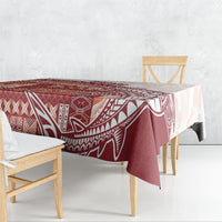 Samoa Mamanu Siapo Crimson Tablecloth Tatau Malie LT7 - Polynesian Pride