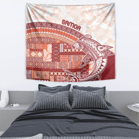 Samoa Mamanu Siapo Crimson Tapestry Tatau Malie LT7 - Polynesian Pride