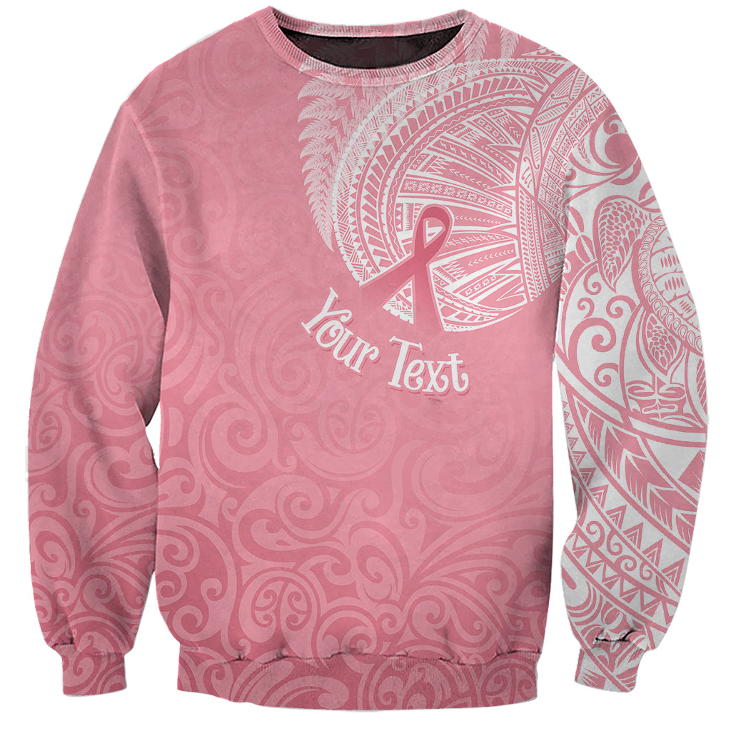 personalised-new-zealand-sweatshirt-pink-ribbon-tattoo-mix-silver-fern