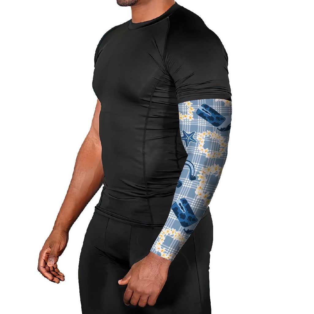 Aloha Hawaii Paniolo Jeans Palaka Arm Sleeves Coastal Rodeo - Polynesian Pride