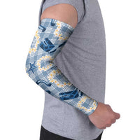 Aloha Hawaii Paniolo Jeans Palaka Arm Sleeves Coastal Rodeo - Polynesian Pride