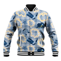 Aloha Hawaii Paniolo Jeans Palaka Baseball Jacket Coastal Rodeo - Polynesian Pride