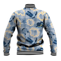 Aloha Hawaii Paniolo Jeans Palaka Baseball Jacket Coastal Rodeo - Polynesian Pride