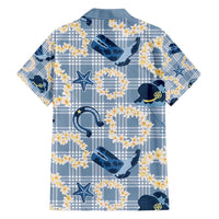 Aloha Hawaii Paniolo Jeans Palaka Family Matching Short Sleeve Bodycon Dress and Hawaiian Shirt Coastal Rodeo LT7 - Polynesian Pride