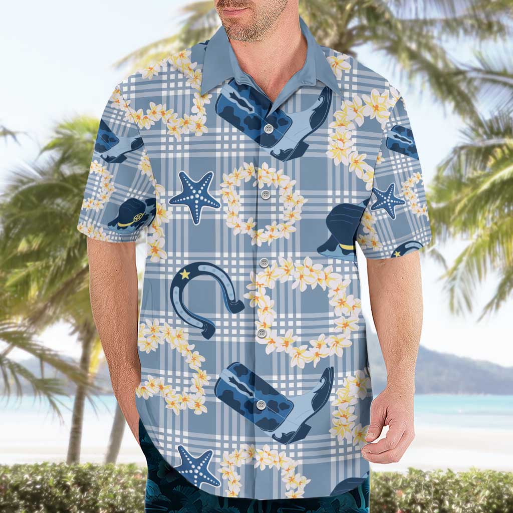 Aloha Hawaii Paniolo Jeans Palaka Hawaiian Shirt Coastal Rodeo - Polynesian Pride